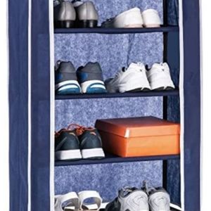 Wee's Beyond 4 Tier Shoe Closet - Roll-up door